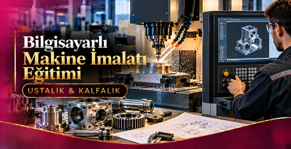 Bilgisayarlı Makine İmalatı Eğitimi