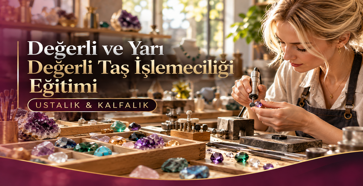 Değerli ve Yarı Değerli Taş İşlemeciliği Eğitimi