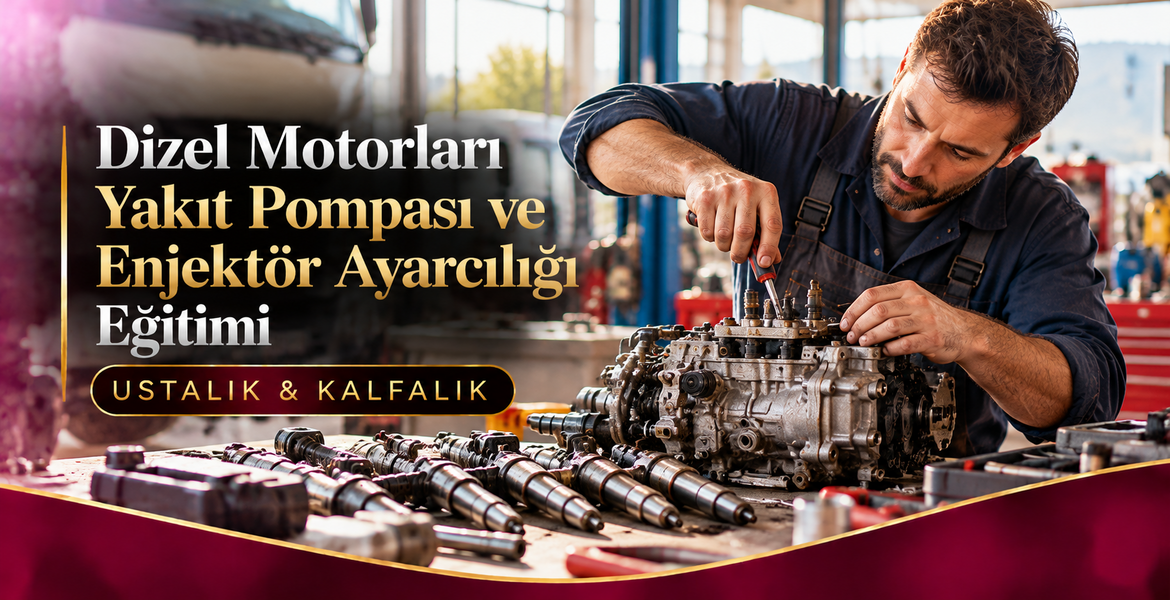 Dizel Motorları Yakıt Pompası ve Enjektör Ayarcılığı Eğitimi