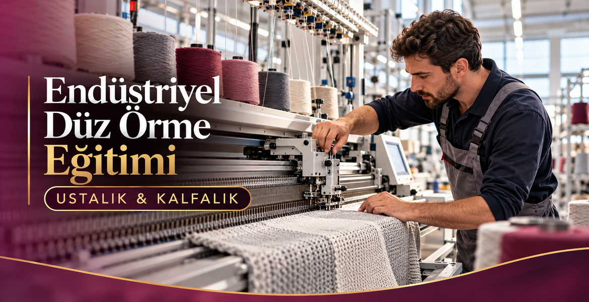 Endüstriyel Düz Örme Eğitimi