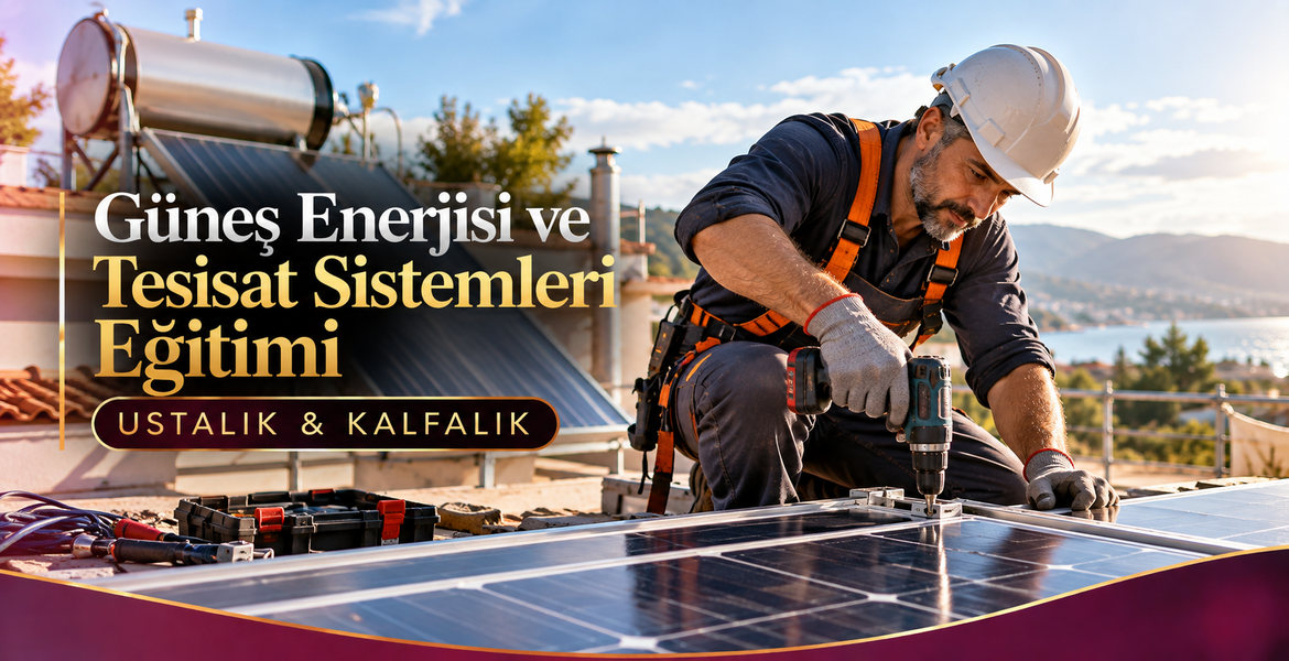 Güneş Enerjisi ve Tesisat Sistemleri Eğitimi
