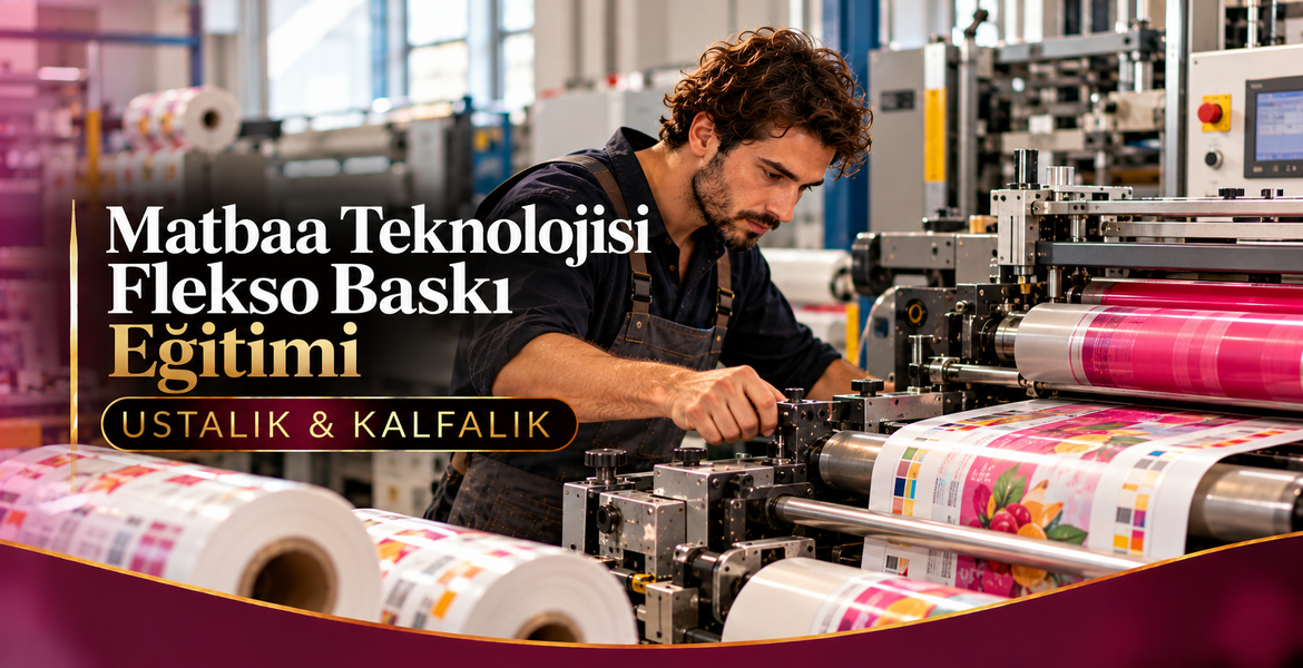 Matbaa Teknolojisi Flekso Baskı Eğitimi