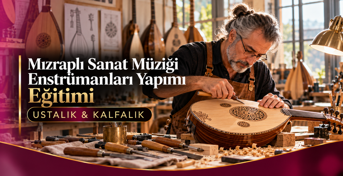 Mızraplı Sanat Müziği Enstrümanları Yapımı Eğitimi