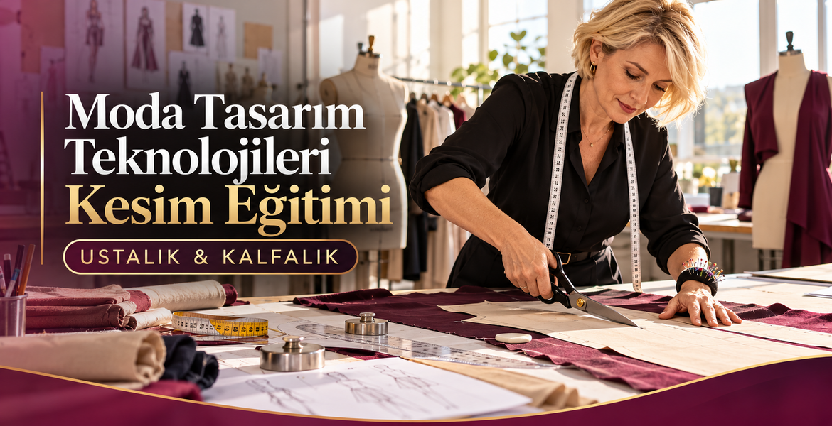 Moda Tasarım Teknolojileri Kesim Eğitimi