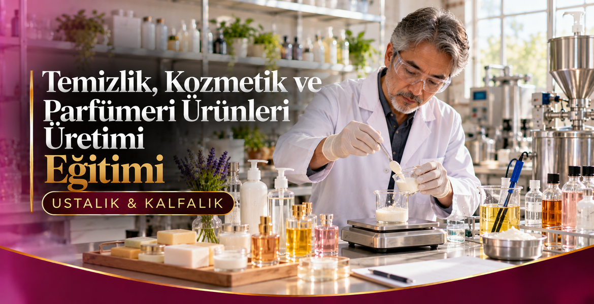 Temizlik, Kozmetik ve Parfümeri Ürünleri Üretimi Eğitimi